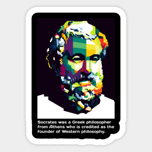 Socrates Sticker